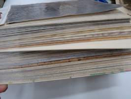 Tarkett Extra - muovimatot -mallikansio, 1980-lukua? / floor covers sample folder