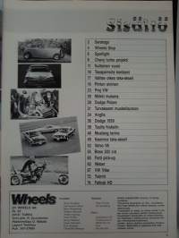Wheels magazine 1986 N:o 2.