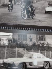 Itäharjun ajot 1955-1965 (Turku), kuva-albumi, 100 kpl painos, numeroitu, 71/100 -Itäharju car &amp; motorcycle races, picture album, limited edition