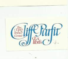 Cliff Parfit - Ex Libris