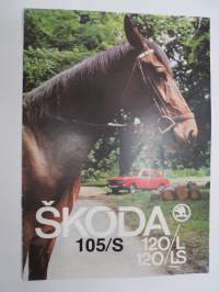 Skoda 120 L, 120 LS, 105 S -myyntiesite / sales brochure