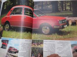 Skoda 120 L, 120 LS, 105 S -myyntiesite / sales brochure