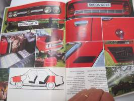 Skoda 120 L, 120 LS, 105 S -myyntiesite / sales brochure