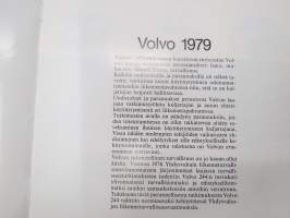 Volvo mallisto 1979 -myyntiesite / sales brochure