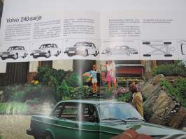 Volvo mallisto 1979 -myyntiesite / sales brochure
