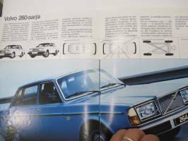 Volvo mallisto 1979 -myyntiesite / sales brochure