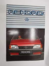 Opel Rekord -myyntiesite / sales brochure