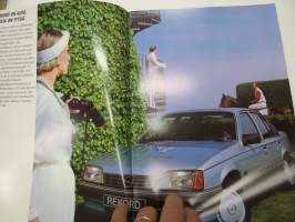 Opel Rekord -myyntiesite / sales brochure