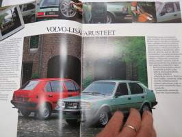 Volvo lisävarusteet 1983 -myyntiesite / sales brochure