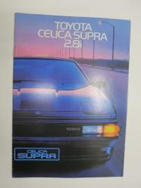Toyota Celica Supra 2.8i -myyntiesite / brochure