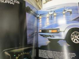 Toyota Celica Supra 2.8i -myyntiesite / brochure