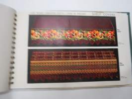 Lancaster Cloth - Jas. Williamson &amp; Son, Ltd - Lion Brand shelf coverings 1938-39 catalog -hyllypäällysteiden luettelo