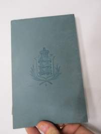 Lancaster Cloth - Jas. Williamson &amp; Son, Ltd - Lion Brand shelf coverings 1938-39 catalog -hyllypäällysteiden luettelo