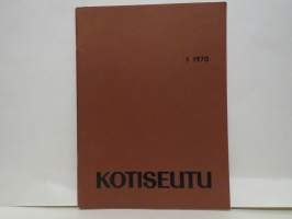 Kotiseutu N:o 1 / 1970