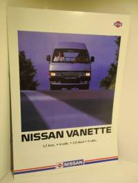 Nissan Vanette - myyntiesite