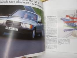 Mercedes-Benz 190 D 1984 -myyntiesite / sales brochure