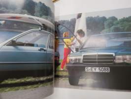 Mercedes-Benz 190 D 1984 -myyntiesite / sales brochure