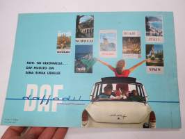 Daf Daffodil Variomatic -myyntiesite / sales brochure