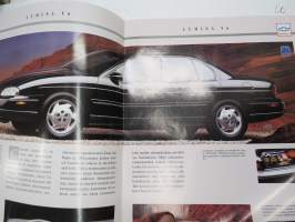 GM / N.A. Import - Chevrolet, Pontiac, Buick, Cadillac -myyntiesite / sales brochure