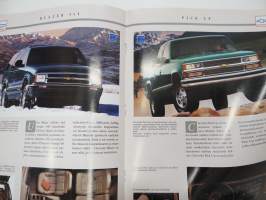 GM / N.A. Import - Chevrolet, Pontiac, Buick, Cadillac -myyntiesite / sales brochure