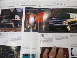 GM / N.A. Import - Chevrolet, Pontiac, Buick, Cadillac -myyntiesite / sales brochure