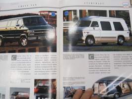 GM / N.A. Import - Chevrolet, Pontiac, Buick, Cadillac -myyntiesite / sales brochure