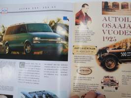 GM / N.A. Import - Chevrolet, Pontiac, Buick, Cadillac -myyntiesite / sales brochure