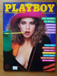 Playboy entertainment for men, November 1985