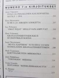 Kansa Taisteli 1970 N:o 7, miehet kertovat. Kertomuksia sotiemme tapahtumista.
