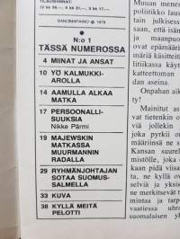 Kansa Taisteli 1978 N:o 1, miehet kertovat. Kertomuksia sotiemme tapahtumista.