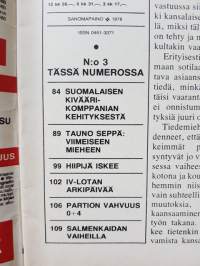 Kansa Taisteli 1978 N:o 3, miehet kertovat. Kertomuksia sotiemme tapahtumista.