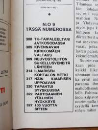 Kansa Taisteli 1978 N:o 9, miehet kertovat. Kertomuksia sotiemme tapahtumista.