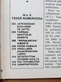 Kansa Taisteli 1979 N:o 9, miehet kertovat. Kertomuksia sotiemme tapahtumista.