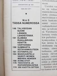 Kansa Taisteli 1980 N:o 5, miehet kertovat. Kertomuksia sotiemme tapahtumista.