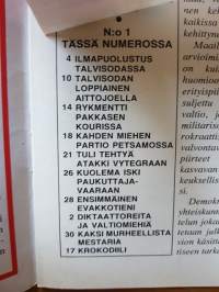Kansa Taisteli 1981 N:o 1, miehet kertovat. Kertomuksia sotiemme tapahtumista.