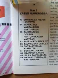 Kansa Taisteli 1981 N:o 2, miehet kertovat. Kertomuksia sotiemme tapahtumista.