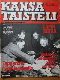 Kansa Taisteli 1981 N:o 11, miehet kertovat. Kertomuksia sotiemme tapahtumista.