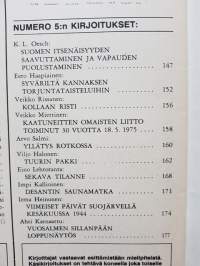 Kansa Taisteli 1975 N:o 5, miehet kertovat. Kertomuksia sotiemme tapahtumista.