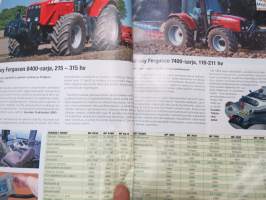 K-maatalous Konekuvasto 2006 -farm equipment catalog, mm. Massey-Ferguson 5400, 6400, 7400, 8400, Deutz-Fahr Agrotron, Same Dorado &amp; Explorer &amp; Silver, ym.