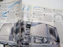 Volvo 340, 360 -myyntiesite / sales brochure