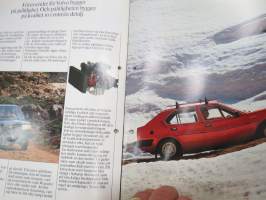 Volvo 340, 360 -myyntiesite / sales brochure