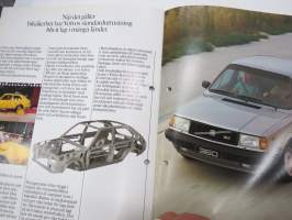 Volvo 340, 360 -myyntiesite / sales brochure