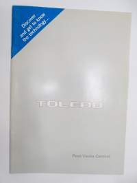 Seat Toledo 1991, myyntiorganisaation sisäiseen käyttöön tarkoitettu englanninkielinen esite -myyntiesite / sales brochure