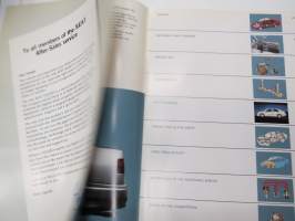Seat Toledo 1991, myyntiorganisaation sisäiseen käyttöön tarkoitettu englanninkielinen esite -myyntiesite / sales brochure