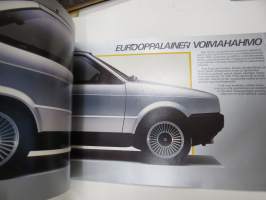 Seat Ibiza 1985 -myyntiesite / sales brochure
