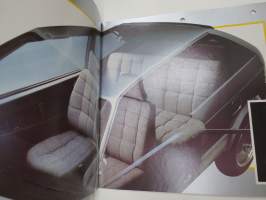 Seat Ibiza 1985 -myyntiesite / sales brochure