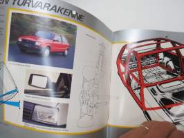 Seat Ibiza 1985 -myyntiesite / sales brochure