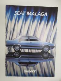 Seat Malaga 1985 -myyntiesite / sales brochure