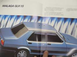 Seat Malaga 1985 -myyntiesite / sales brochure