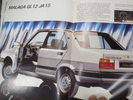 Seat Malaga 1985 -myyntiesite / sales brochure